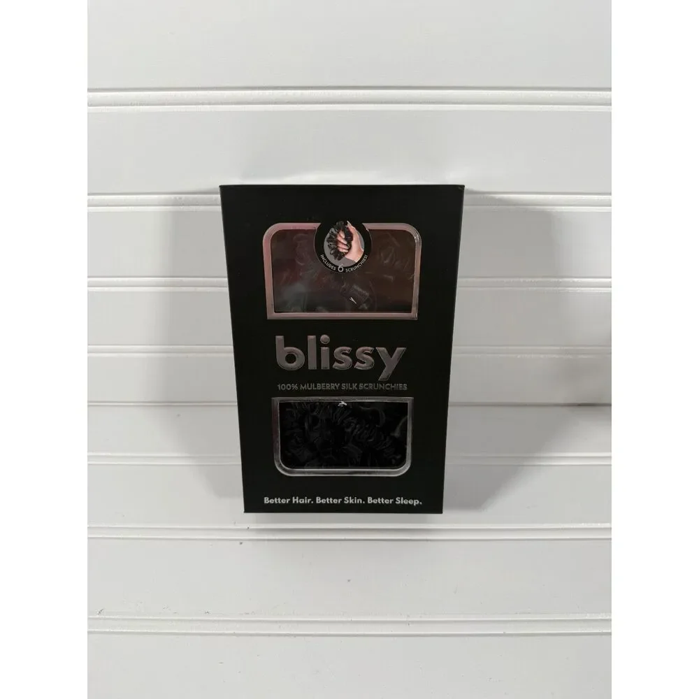 New Blissy Silk Scrunchies
